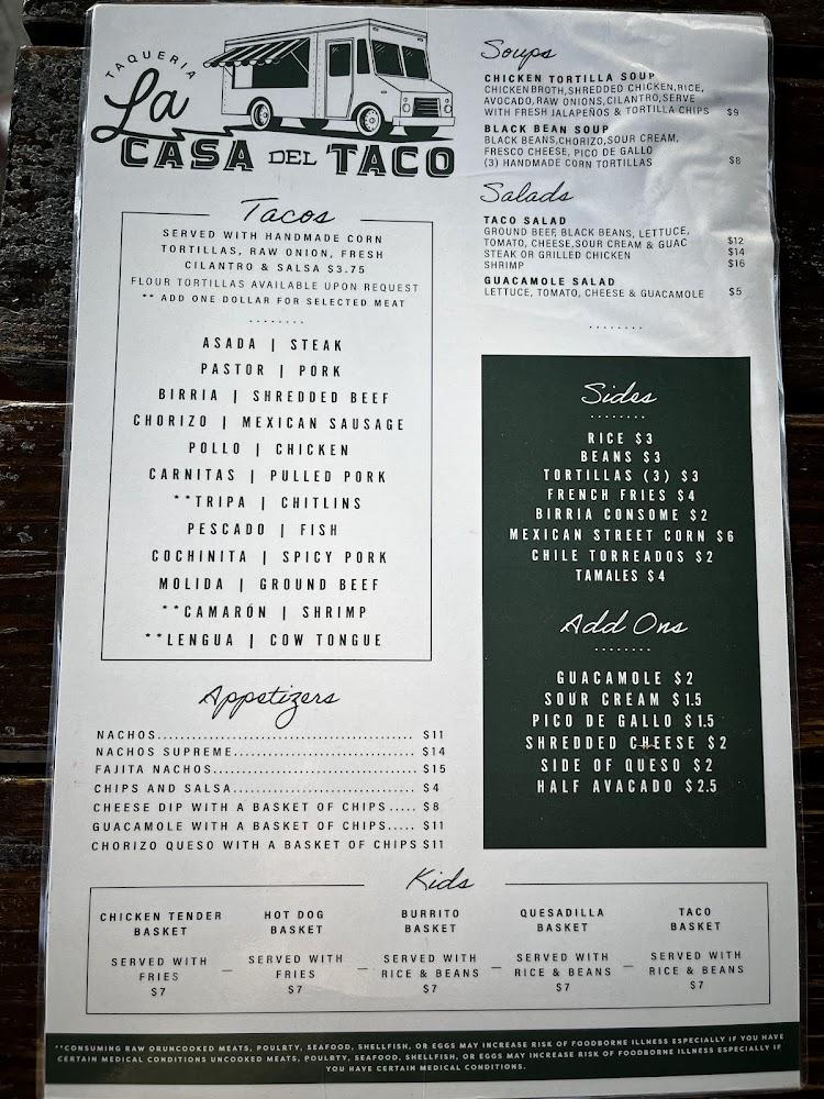 La Casa Del Taco Nachos